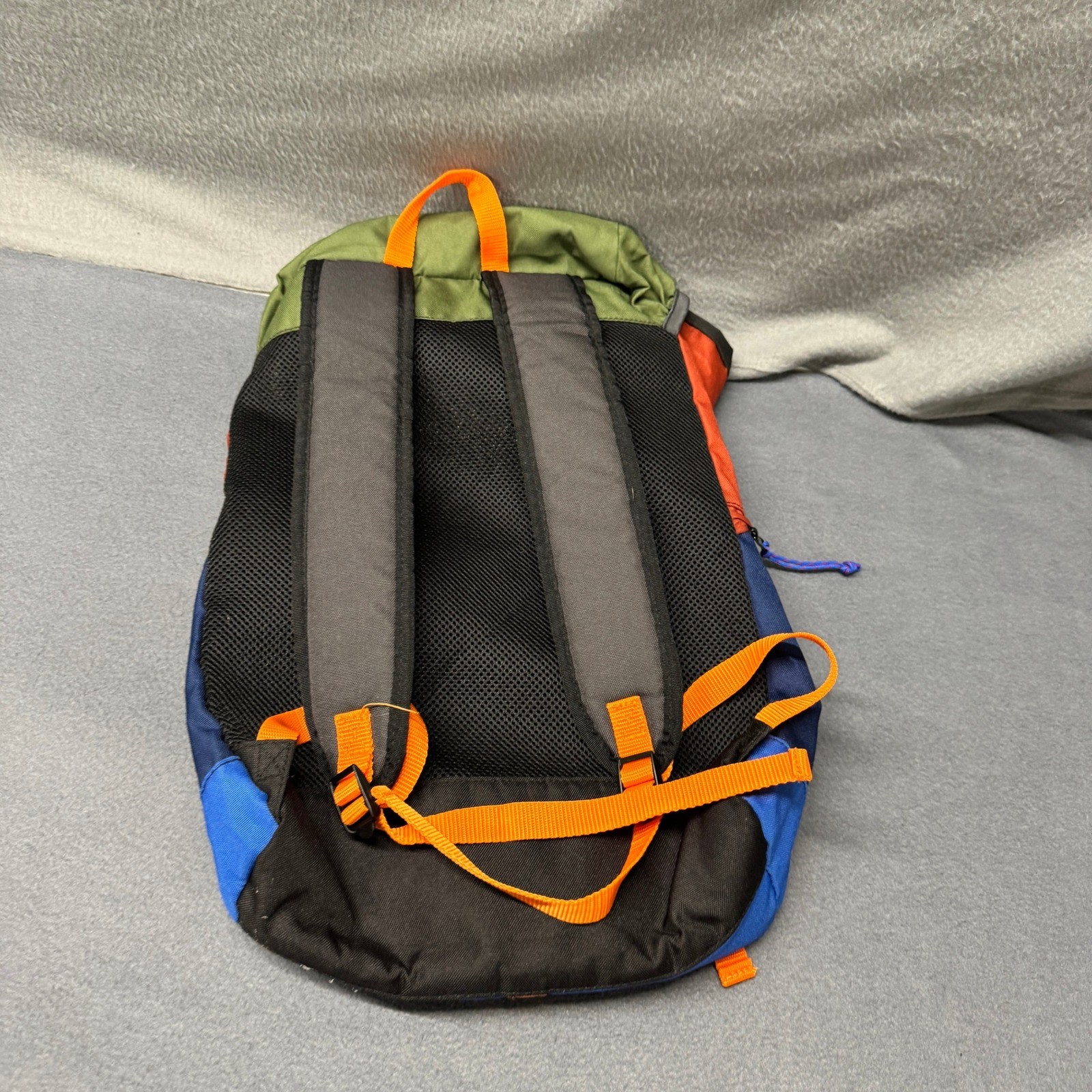 American Eagle Backpack One Size Colorblock Hiking Rucksack Multicolor Gorpcore