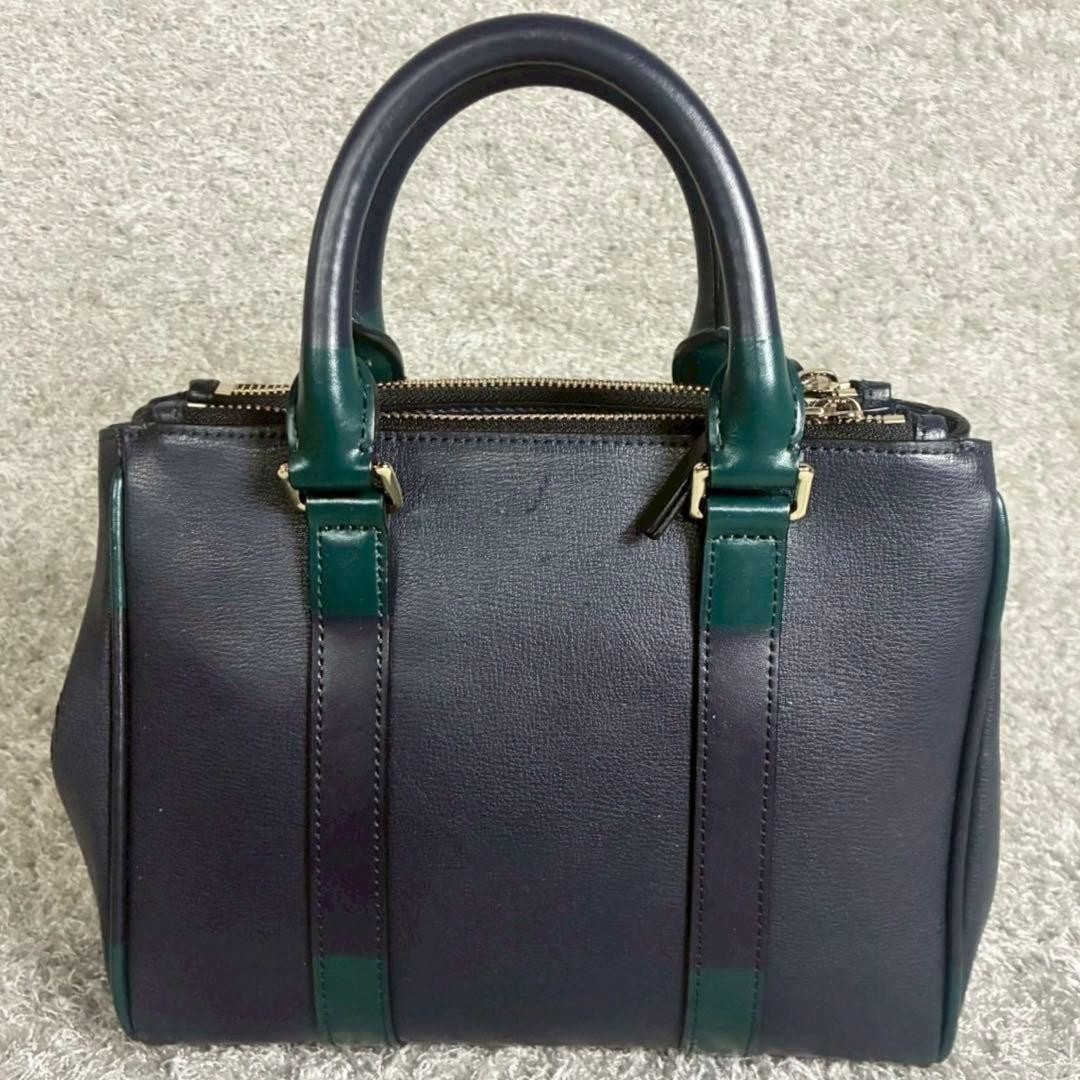 Very Good Condition Paul Smith Print Stripe 2way Shoulder Bag Crossbody Bag