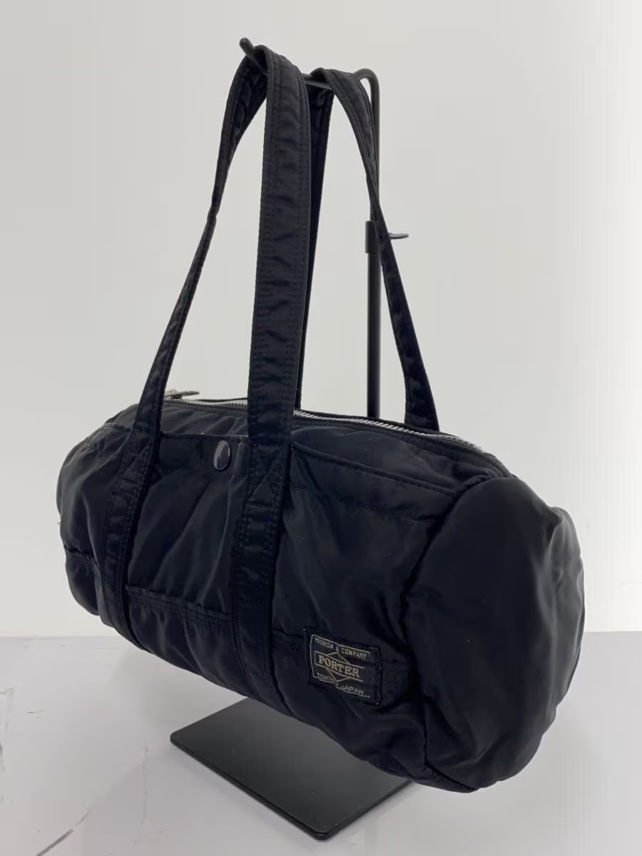 PORTER Boston Bag Nylon BLK Plain Tanker Mini Boston