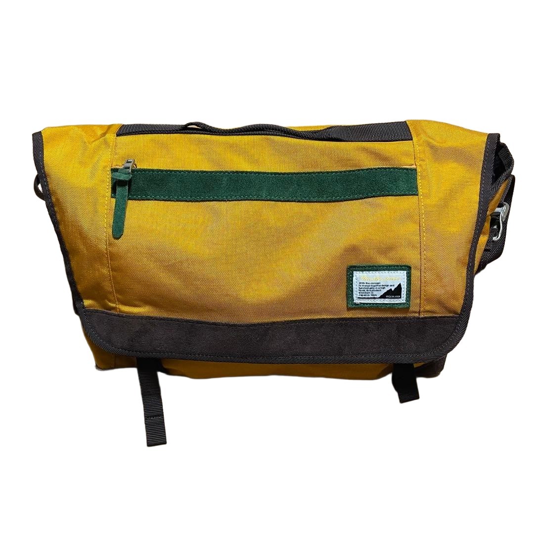 Masterpeace Yellow Shoulder Bag 17.7in x 10.6in x 4.3in