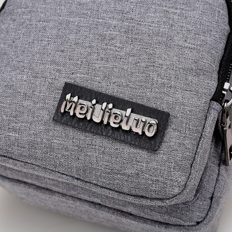 USB Charging Canvas Chest Bag Crossbody Travel – Free Shipping