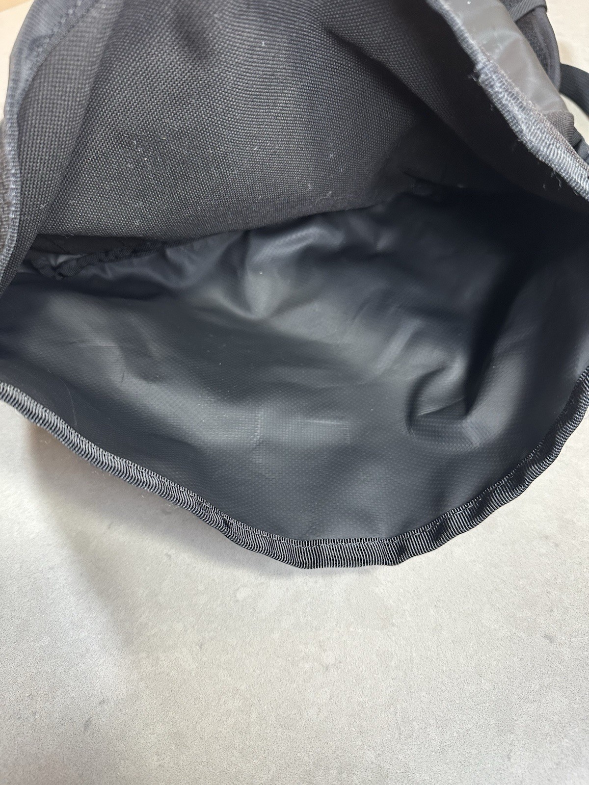 Chrome Industries Black Rolltop Backpack