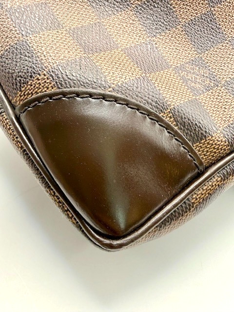 LOUIS VUITTON Porte Documents Voyage Damier Ebene Canvas Briefcase – Excellent