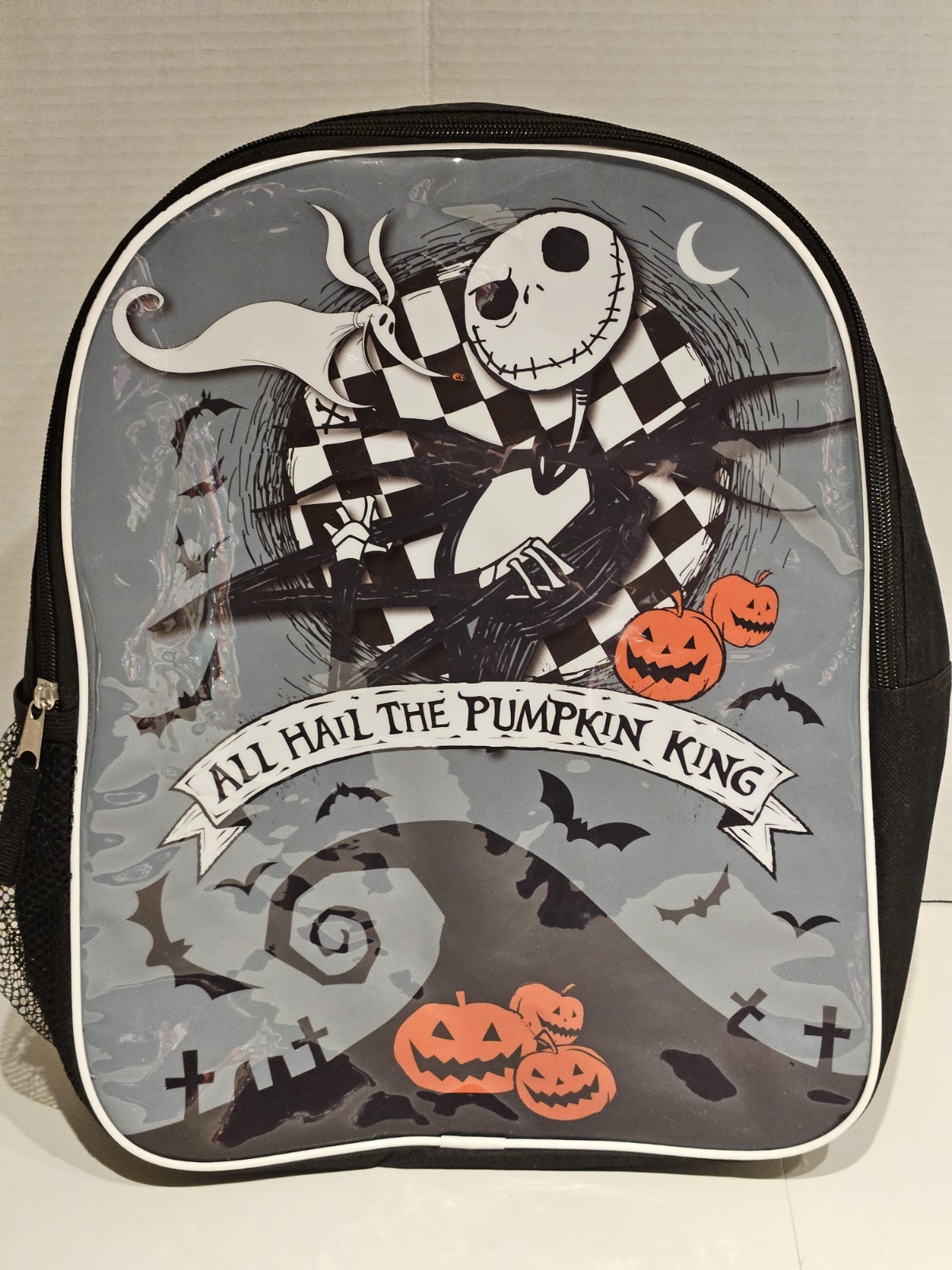 NWO, DISNEY THE NIGHTMARE BEFORE CHRISTMAS BACKPACK W/ SIDE POCKET