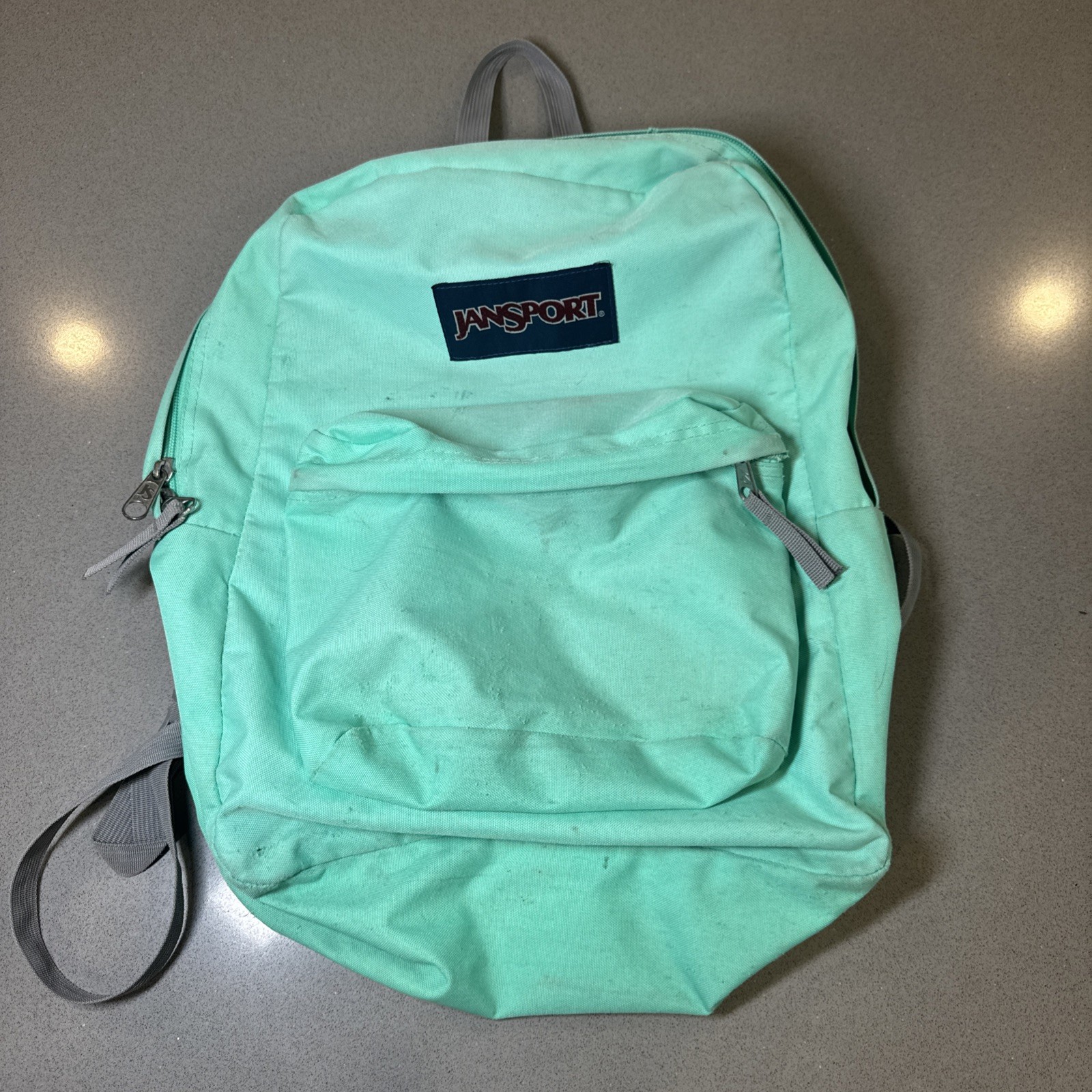 🔥🤓JanSport Black Label Superbreak Backpack Seafoam Green School Book Bag