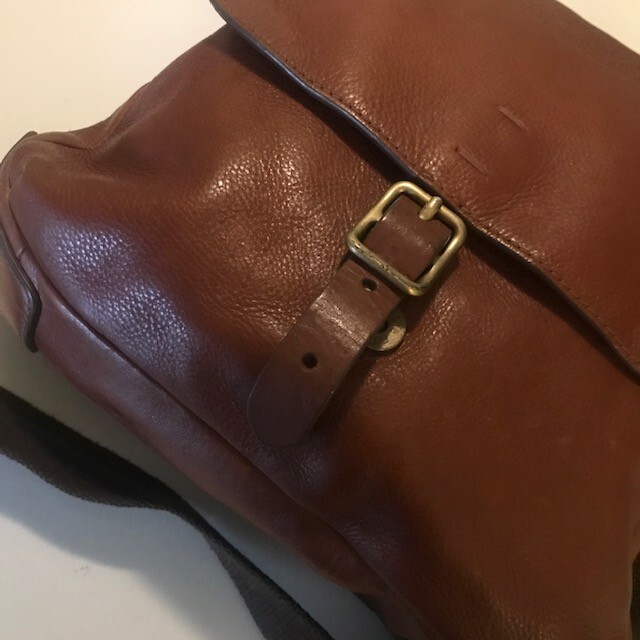 FOSSIL Men’s Postman Style Soft Leather Shoulder Bag Size M