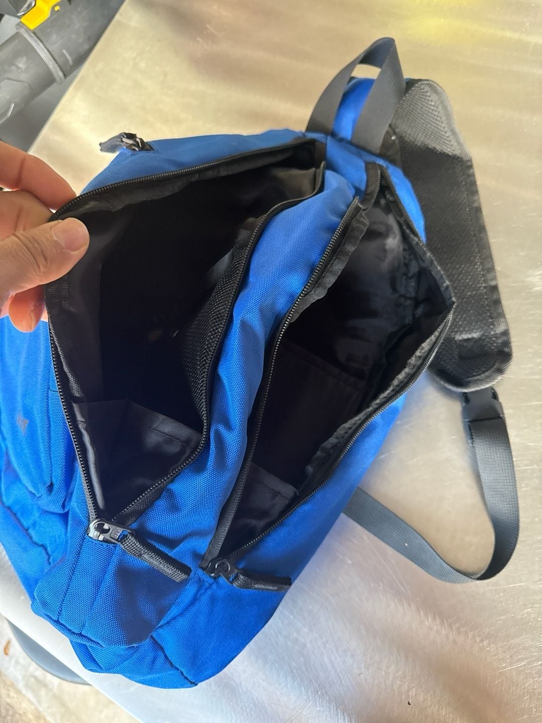 Aerobix Blue Single Strap Sling Backpack Shoulder Bag