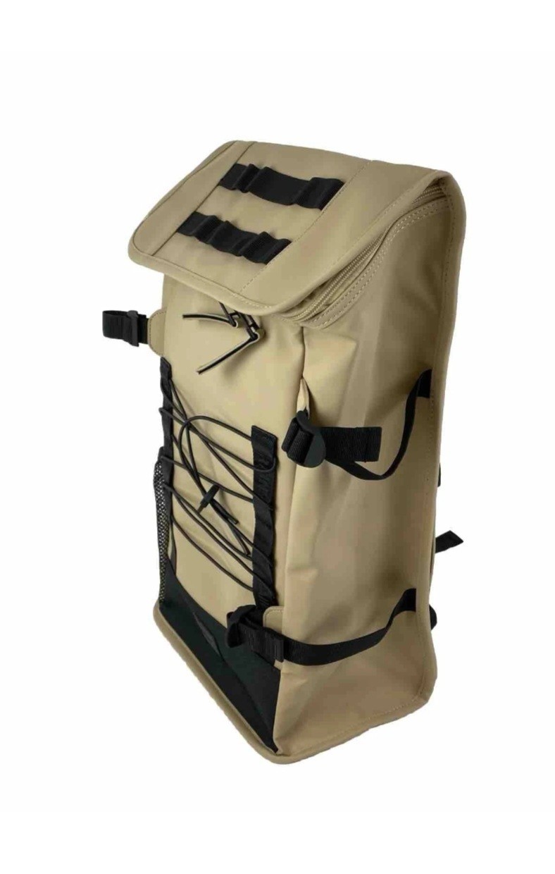 RAINS Trail Mountaineer Backpack NEW with Tags Sand/Black Waterproof