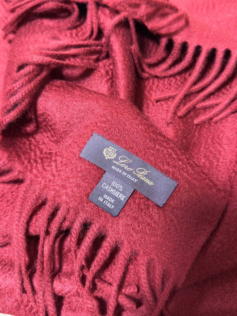 Loro Piana Cashmere Scarf 175x43cm Men’s Fashion Accessories