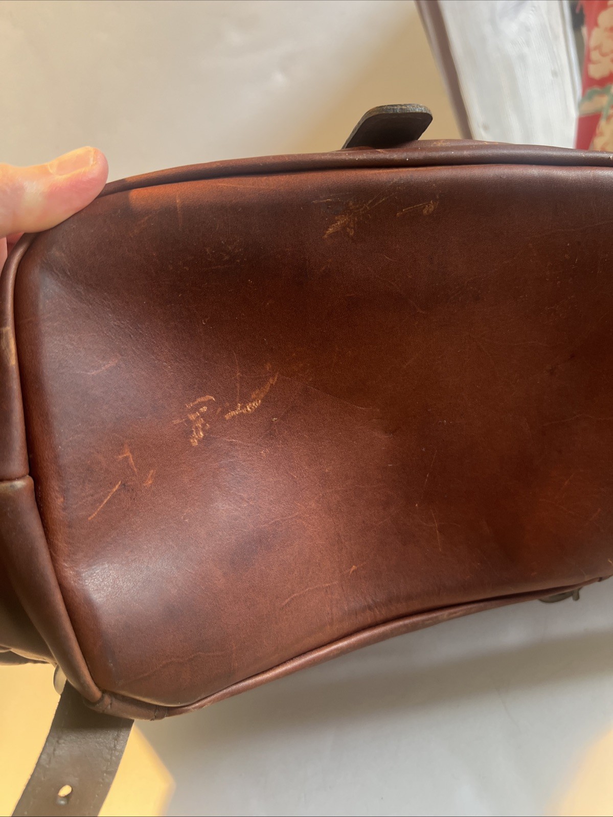 Custom Hide Genuine Leather Brown Rucksack Original Backpack Made In USA $669