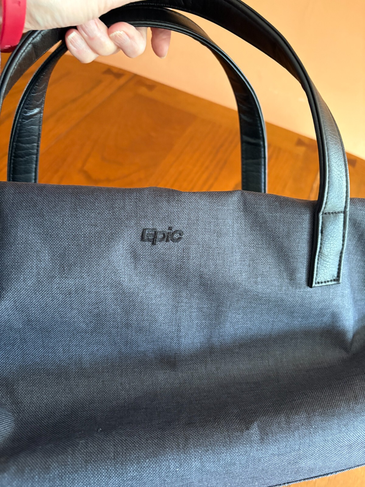 EPIC – Gray / Black Duffle Bag – EXCELLENT PRICE !!!