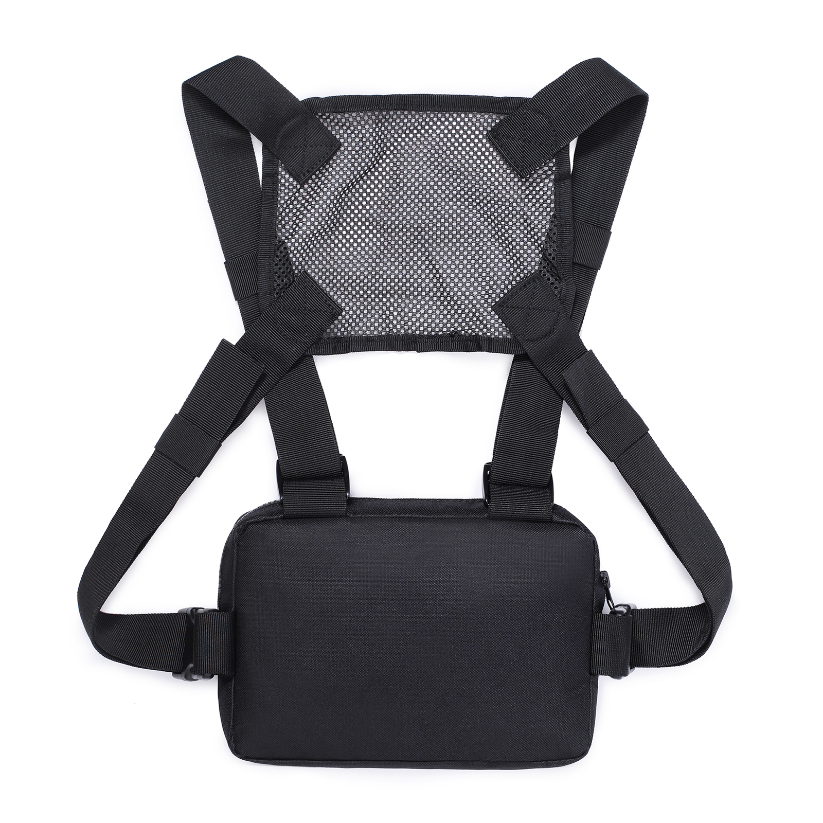 Tactical Combat Chest Rig Bag Front Pouch Recon Kit Pack Sport Protective Vest