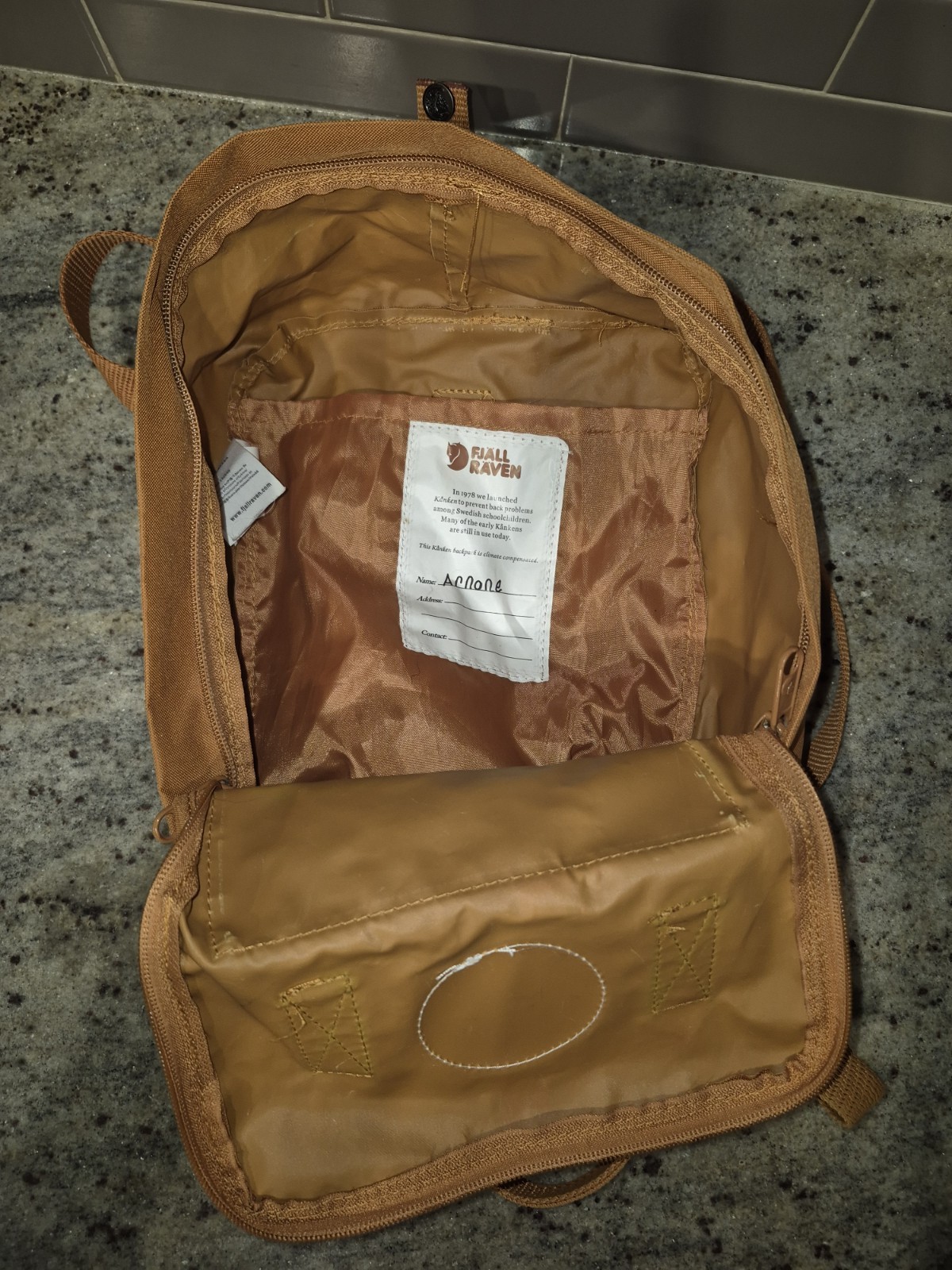 Fjallraven Kanken Mini Backpack Brown 7L Classic School Travel Daypack Sweden