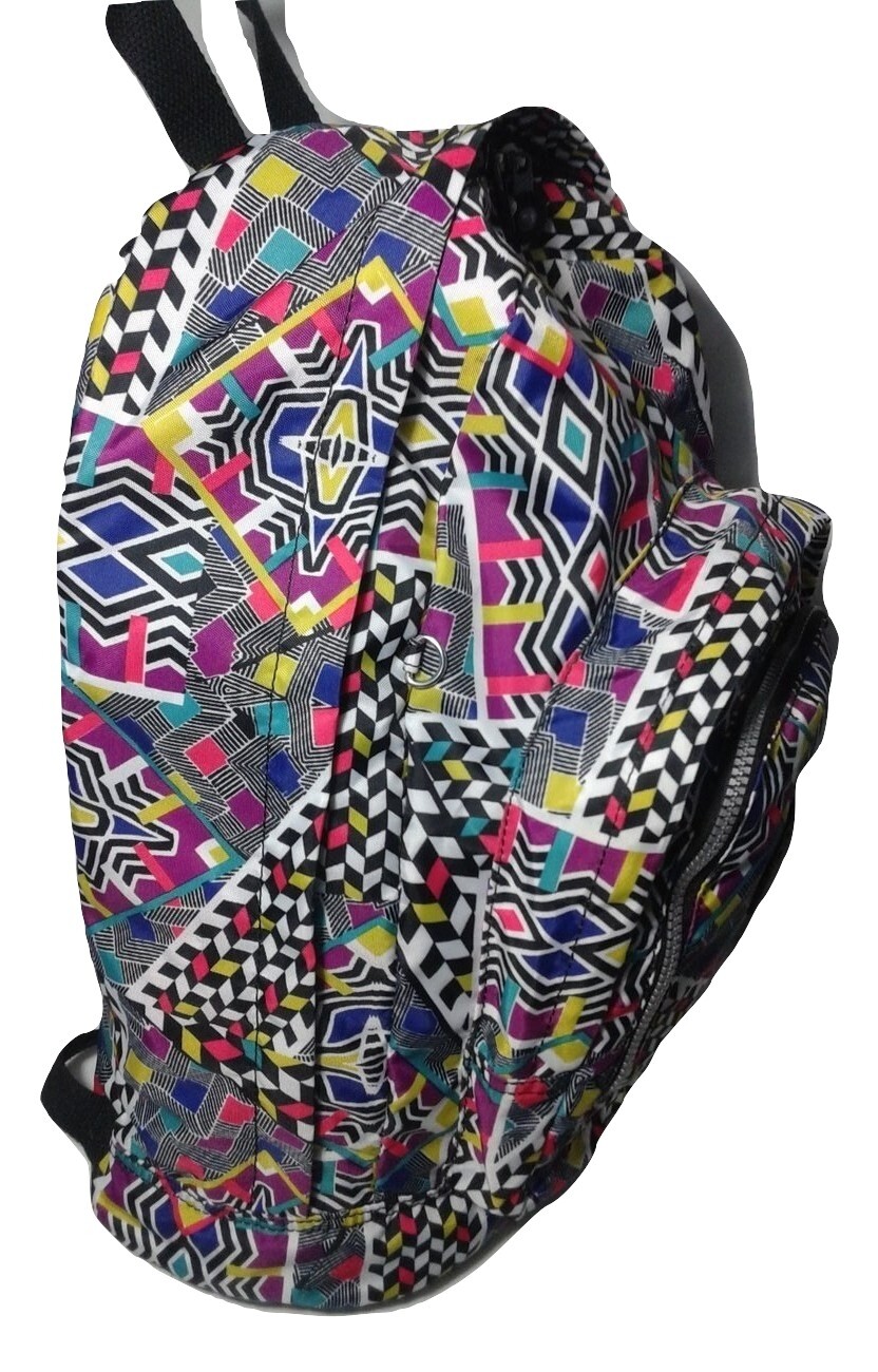 Kipling backpack Multicolored geometric Bag Lightweight