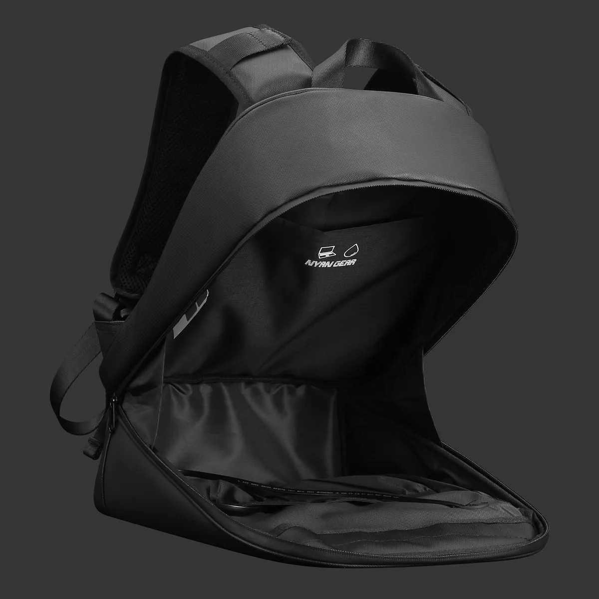 Nyan Gear V2 Led Backpack – Custom Programmable LED Bag – Motorcycle Riding Gear