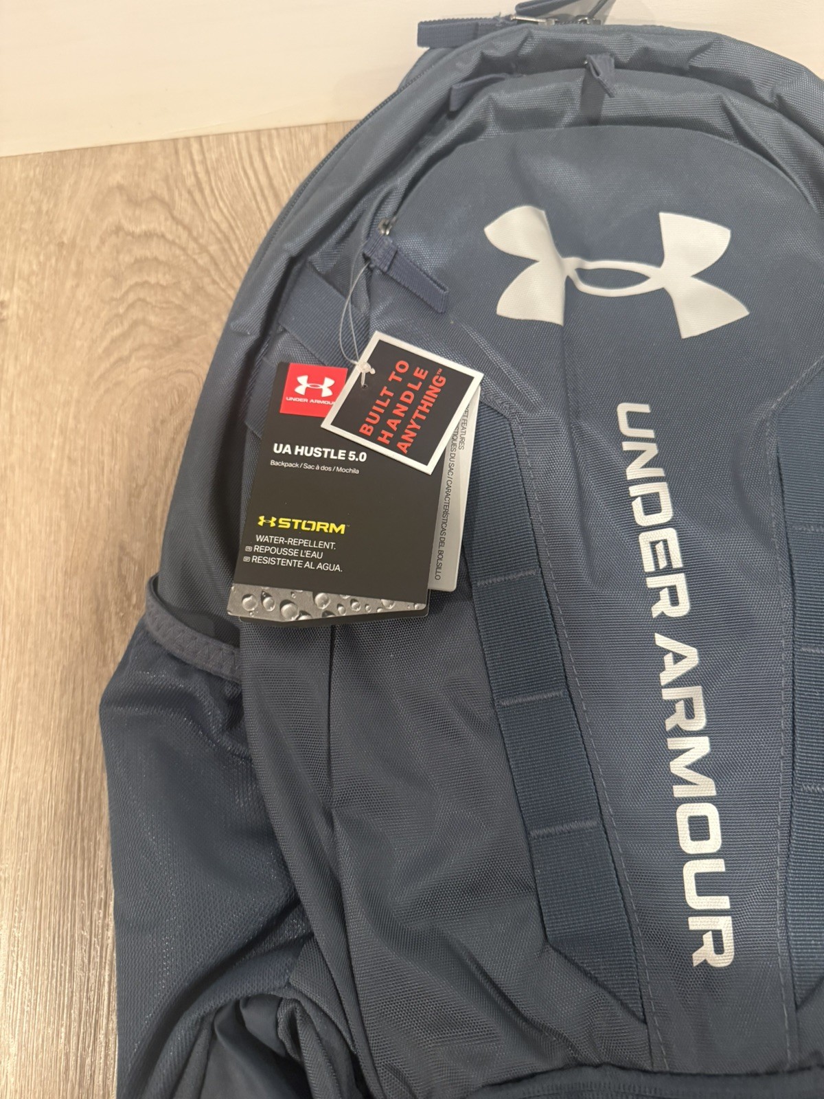 2022 Under Armour UA Storm Hustle 5.0 Backpack Back Pack Book Bag – Navy