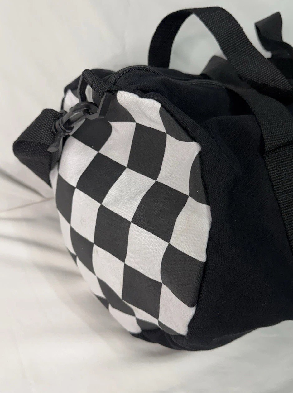 Vans Checkerboard OFF THE WALL Medium Size Canvas Duffle Bag