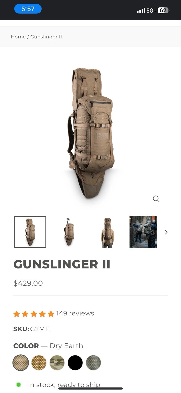 G2 Gunslinger II
