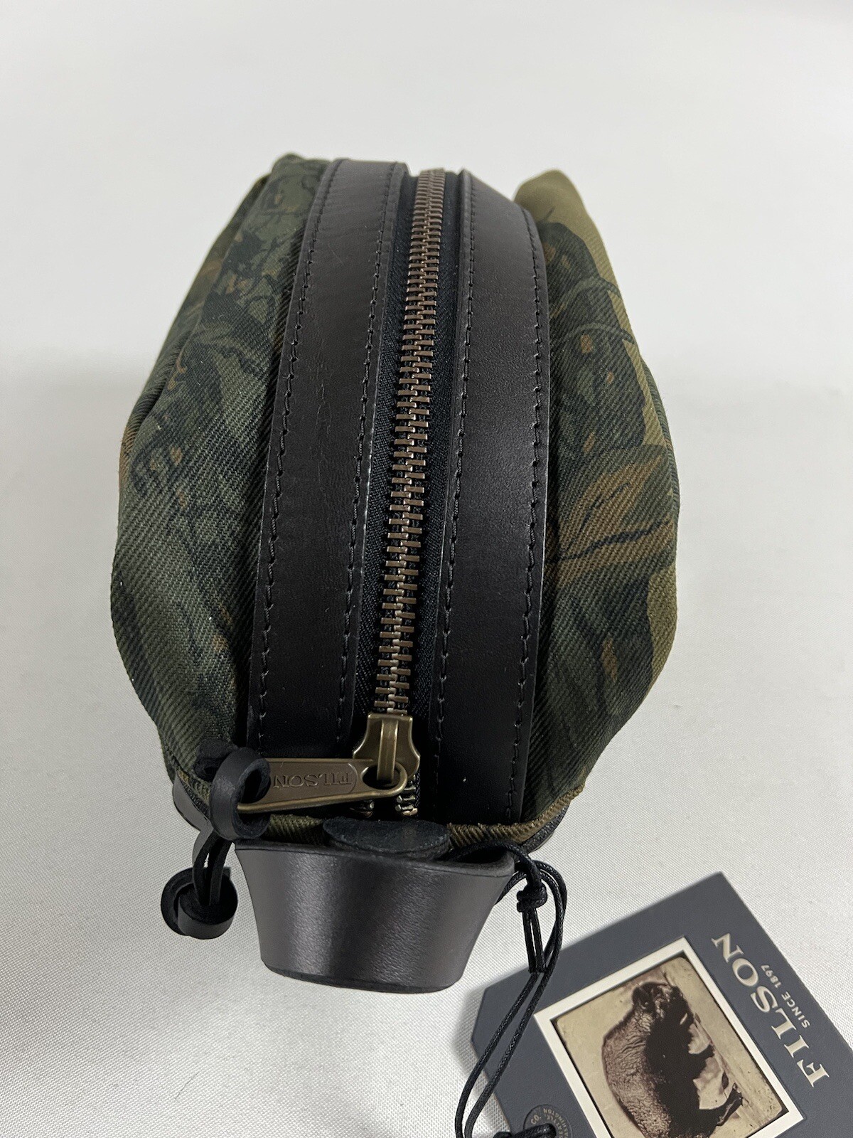 FILSON RUGGED TWILL TRAVEL KIT MAPLE BARK CAMO OS NWT