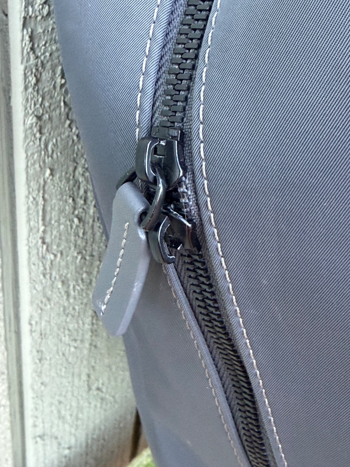 Monos Metro Backpack Dover Grey Nylon Vegan Leather Trim Travel Rucksack