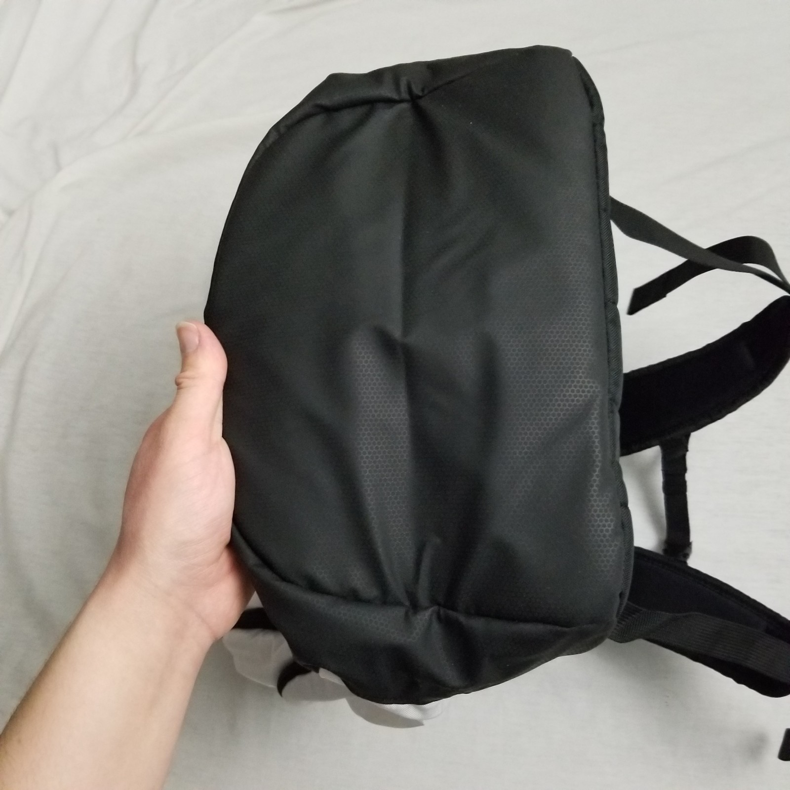 Adidas 5-Star Team 2 Backpack White Black Dual Water Bottle Pockets Padded Back