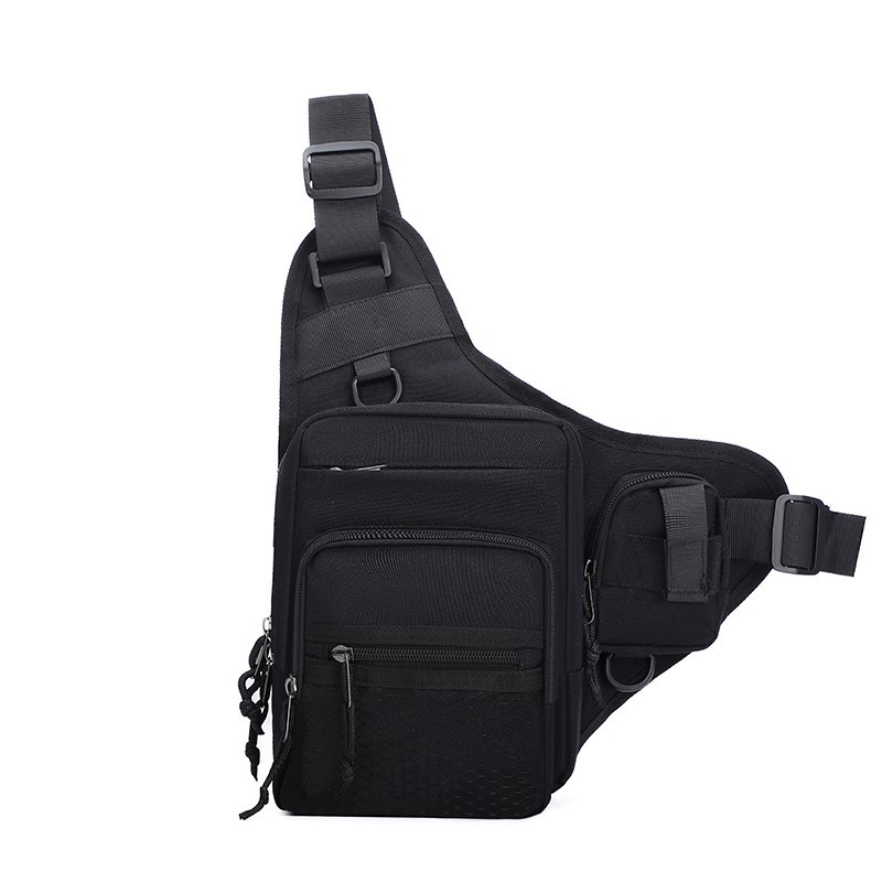 Tactical Chest Pack Molle Waist Bag Crossbody Fanny Pack Men Hiking Camping US