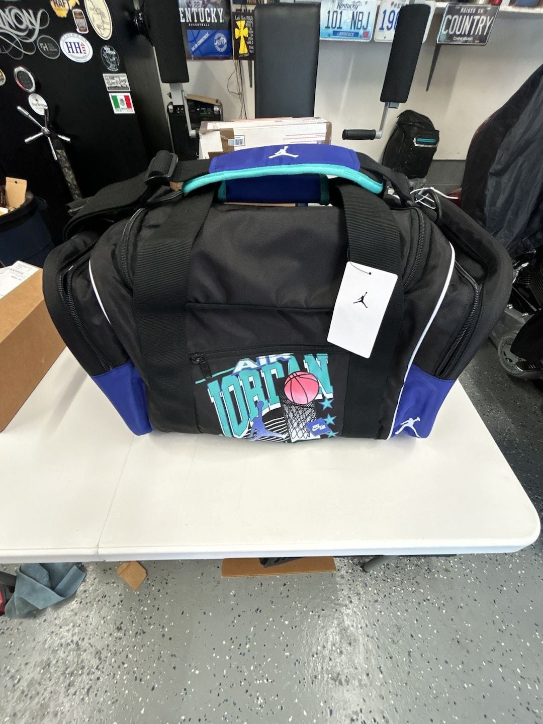 Jordan Jumpman Duffel Bag Black Multi O/S