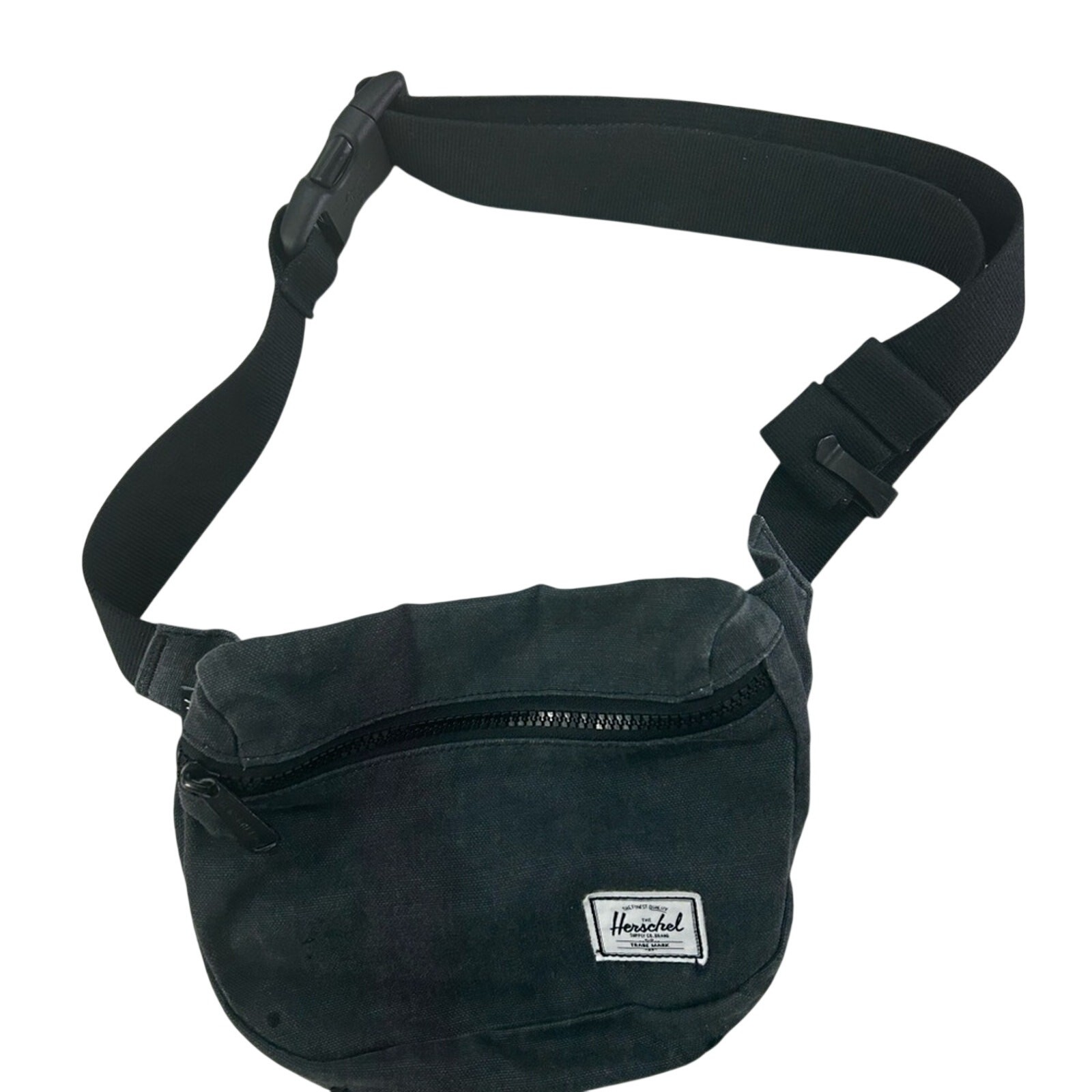 NWOT Herschel Supply Company Fifteen Black Denim Hip Pack Bag