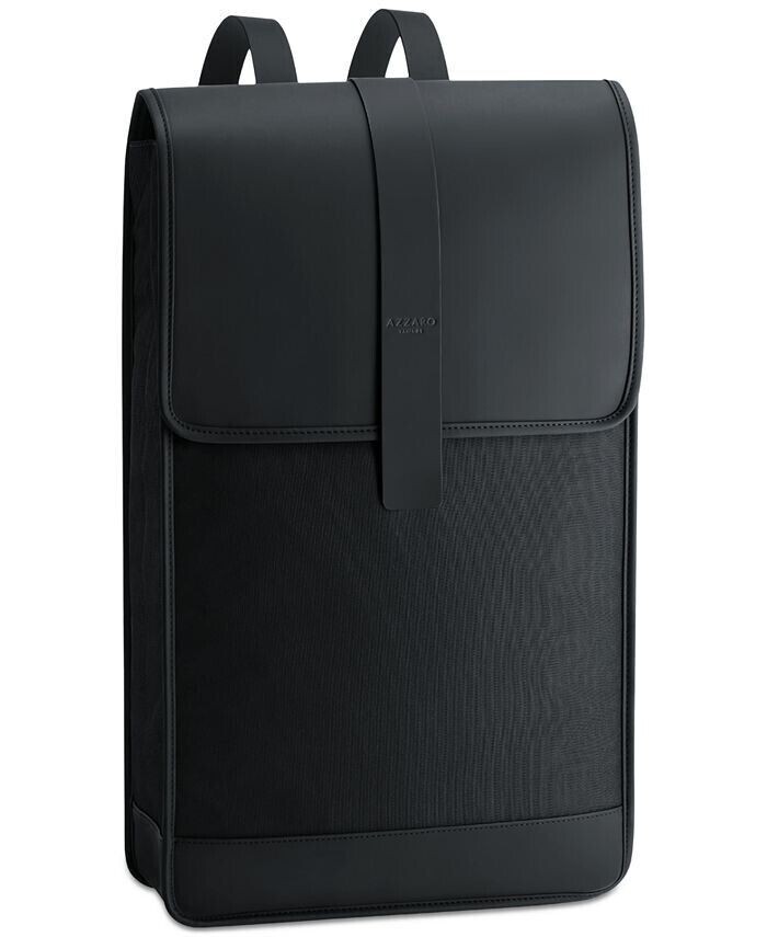 AZZARO PARFUMS LOGO BLACK SPORT SUMMER TRAVEL BACKPACK LIMITED EDITION EXCLUSIVE