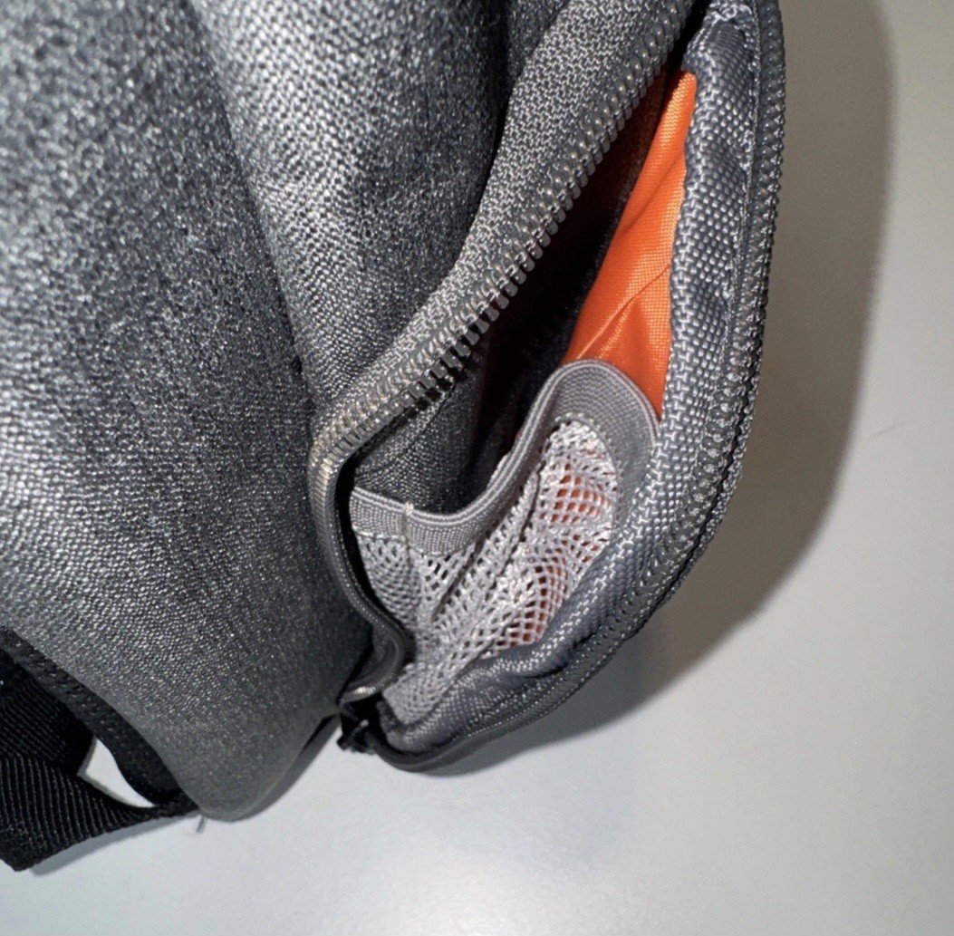Ebags 12x17x6 E229 slim professional charcoal/orange travel computer backpack