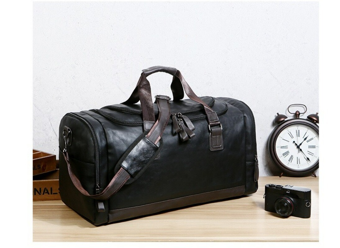 Men’s Large Capacity Multifunctional Business Travel Bag Handbag Shoulder Bag