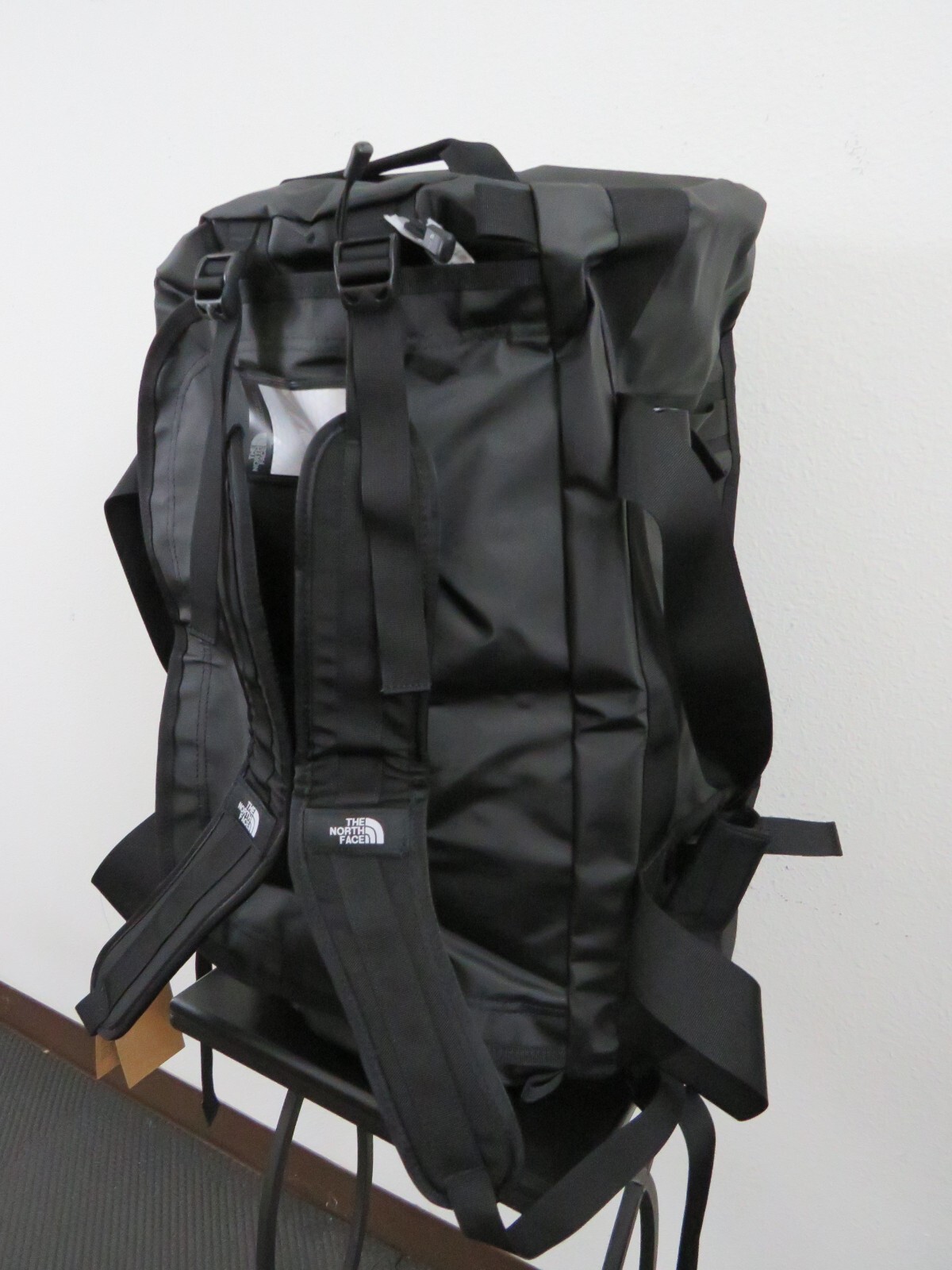 The North Face Medium Base Camp Duffel Packable Travel Backpack – TNF Black NPF