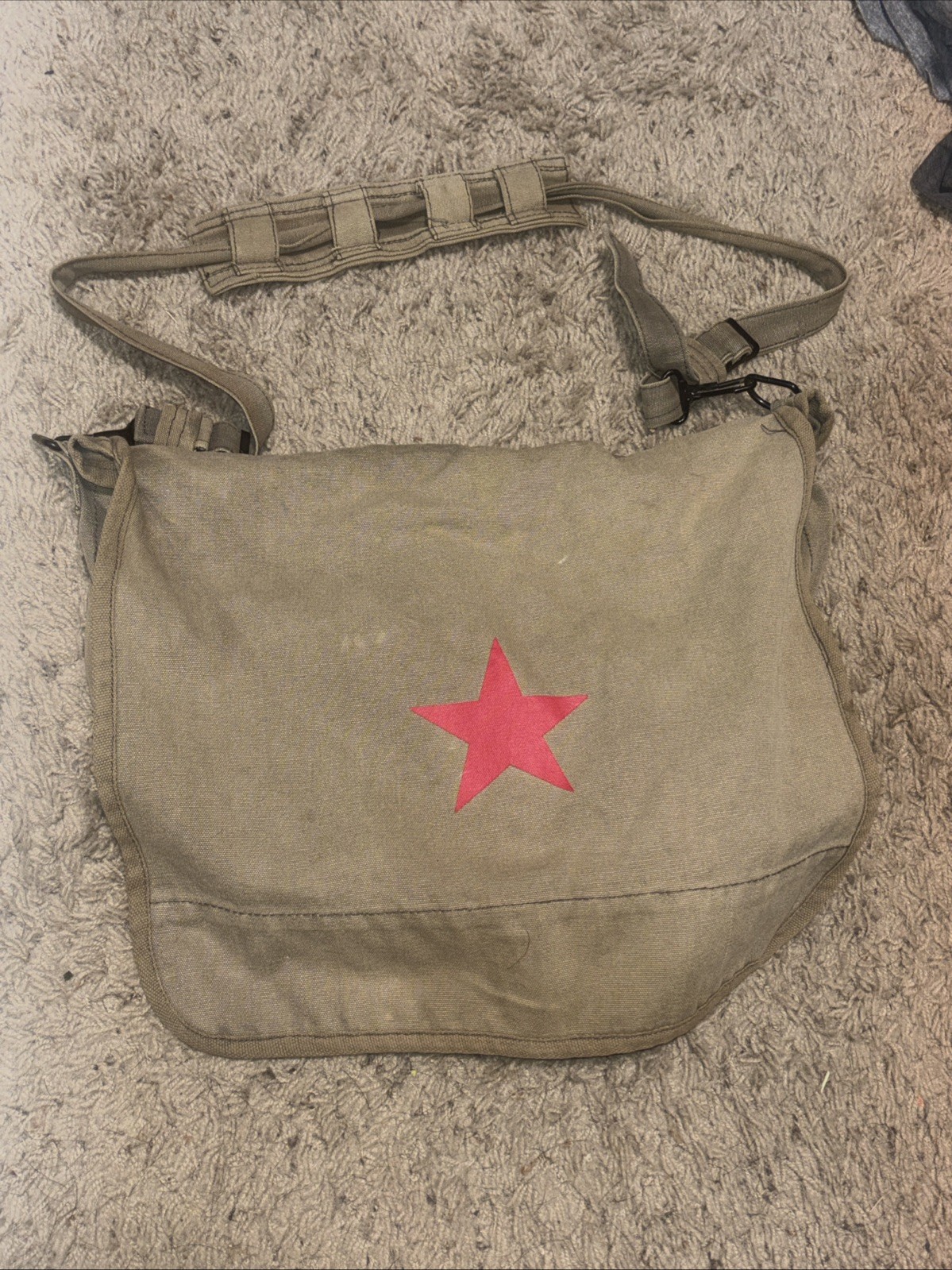 Rothco 9129 Canvas Shoulder Bag – Olive Drab