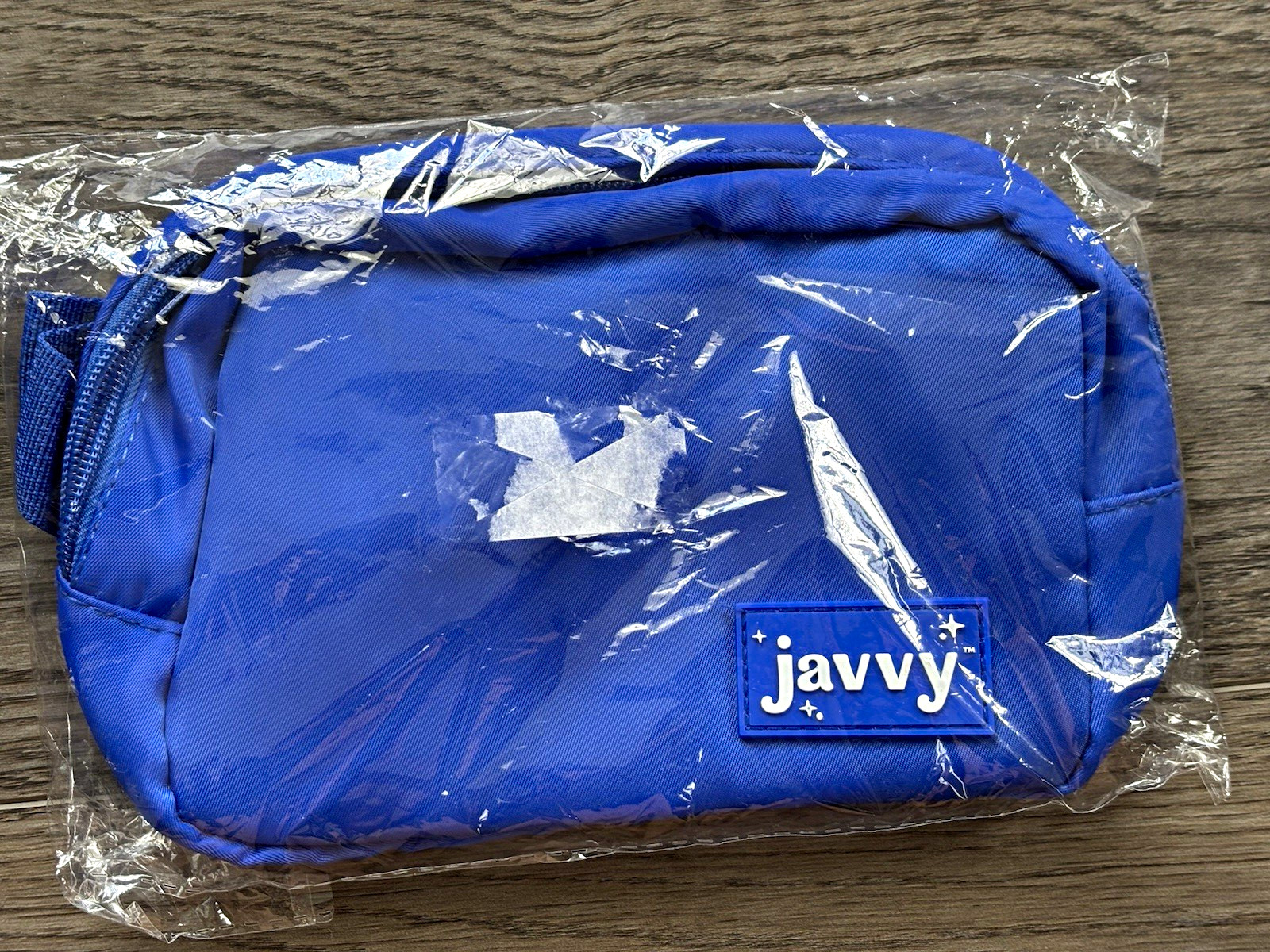 Javvy Blue Small Belt Bag & Fanny Pack Waist Pack Zipper Adjustable Strap