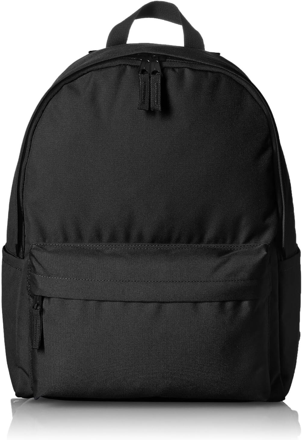 Amazon Basics Classic School Lightweight double-zipper closure Backpack, Black