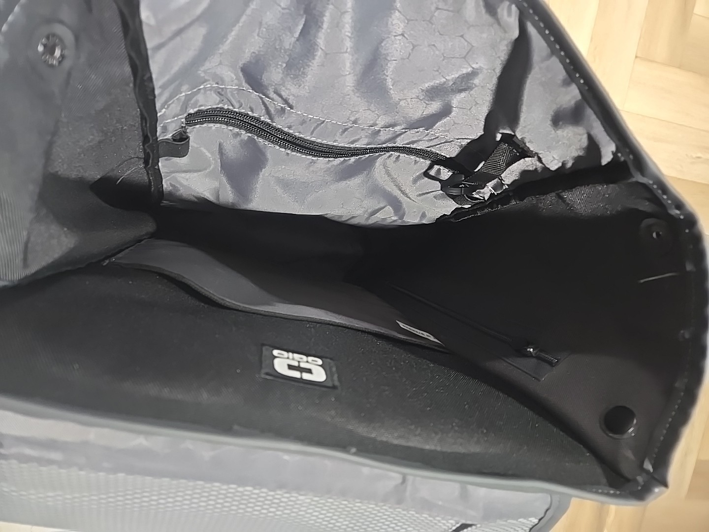 OGIO Resistant Rolltop Pack, Gray, Brand New Backpack, 1,373 cu.in./22.5 L