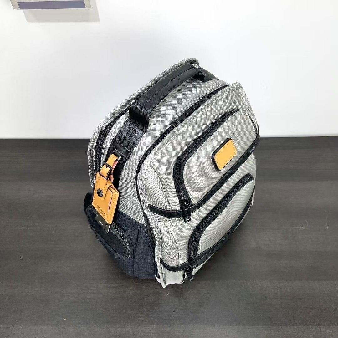 Tumi Alpha 3 Brief Pack Backpack Gray Shoulder Bag Business Travel Nylon Outlet