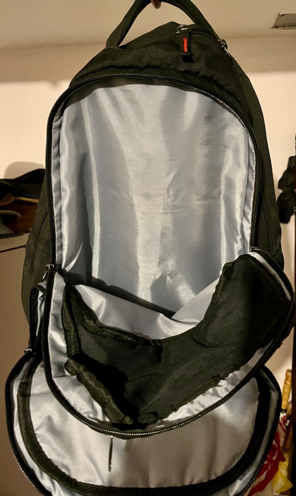 Kenneth Cole Reaction 16″, Black Polyester, Polyester Backpack