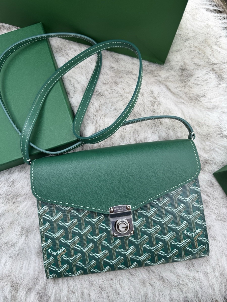 GOYARD CHYPRE POUCH GREEN