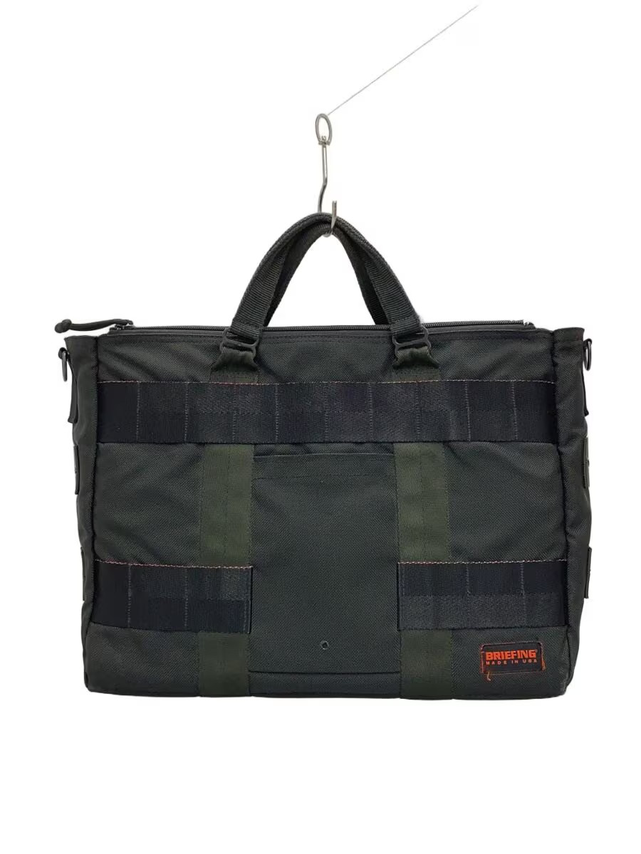 BRIEFING Tote Bag Nylon Black Solid Color