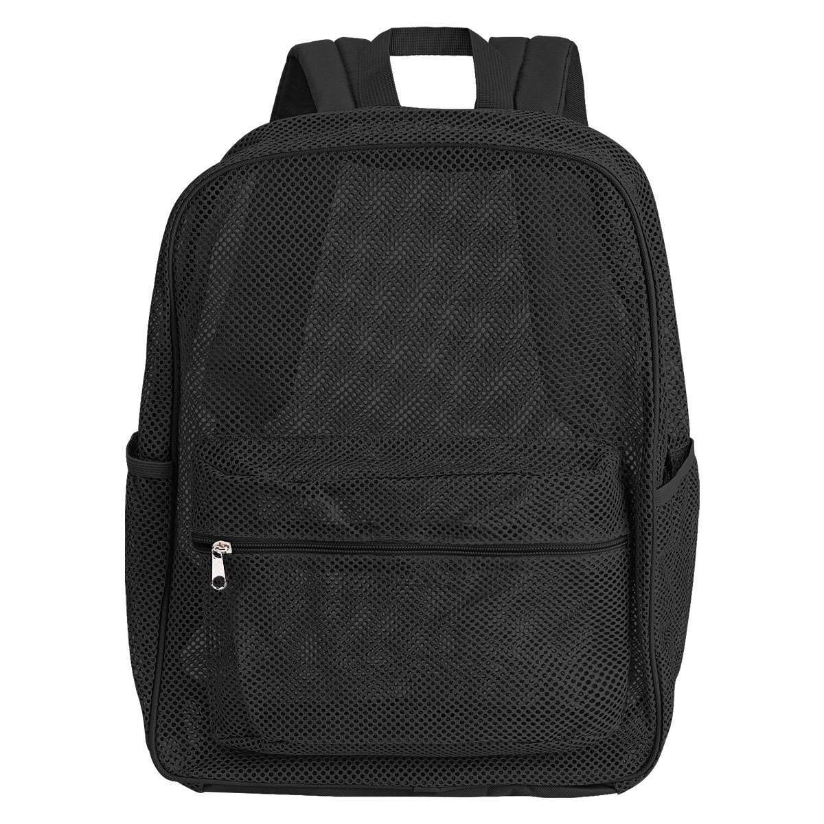 Clear Mesh Backpack Large See Through Laptop School Bag For Students Men Women