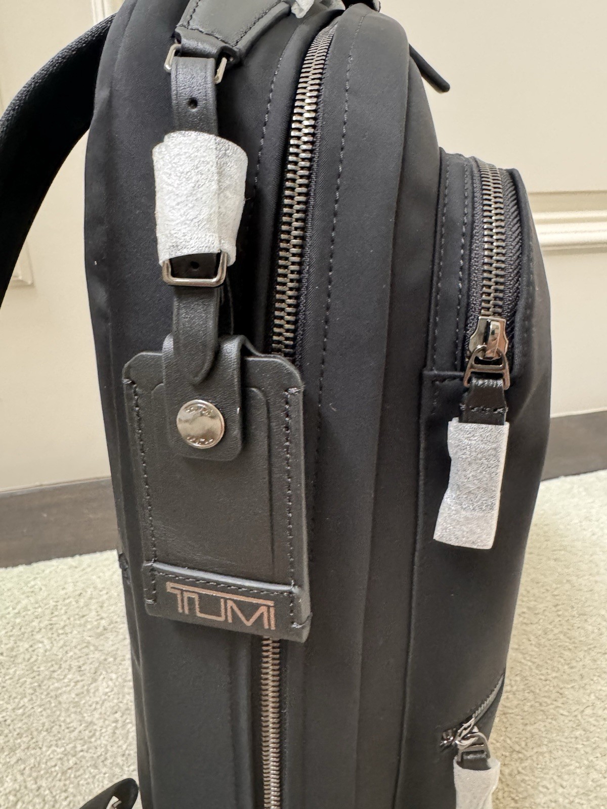 New With Tags – Tumi Harrison Bradner Black Backpack Rucksack Bag