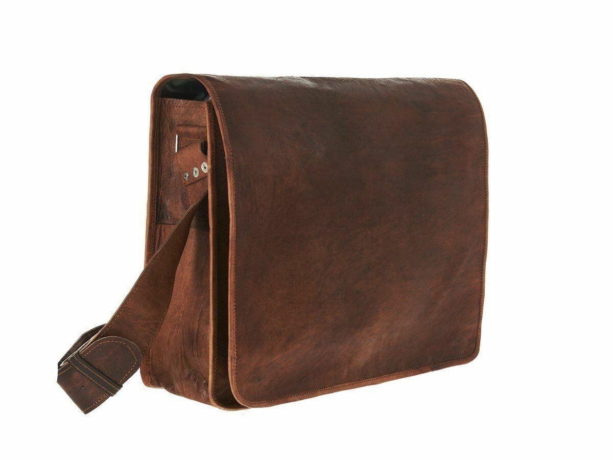 Bag Leather Shoulder Crossbody Messenger Men’s Handbag Genuine Travel Bags Mens