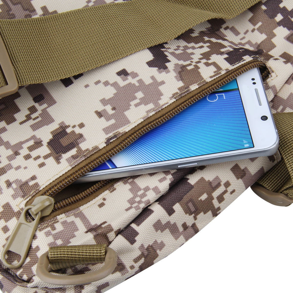 Tactical Small MOLLE Compact Crossbody Hiking Cycling Pack Chest Sling Backpack