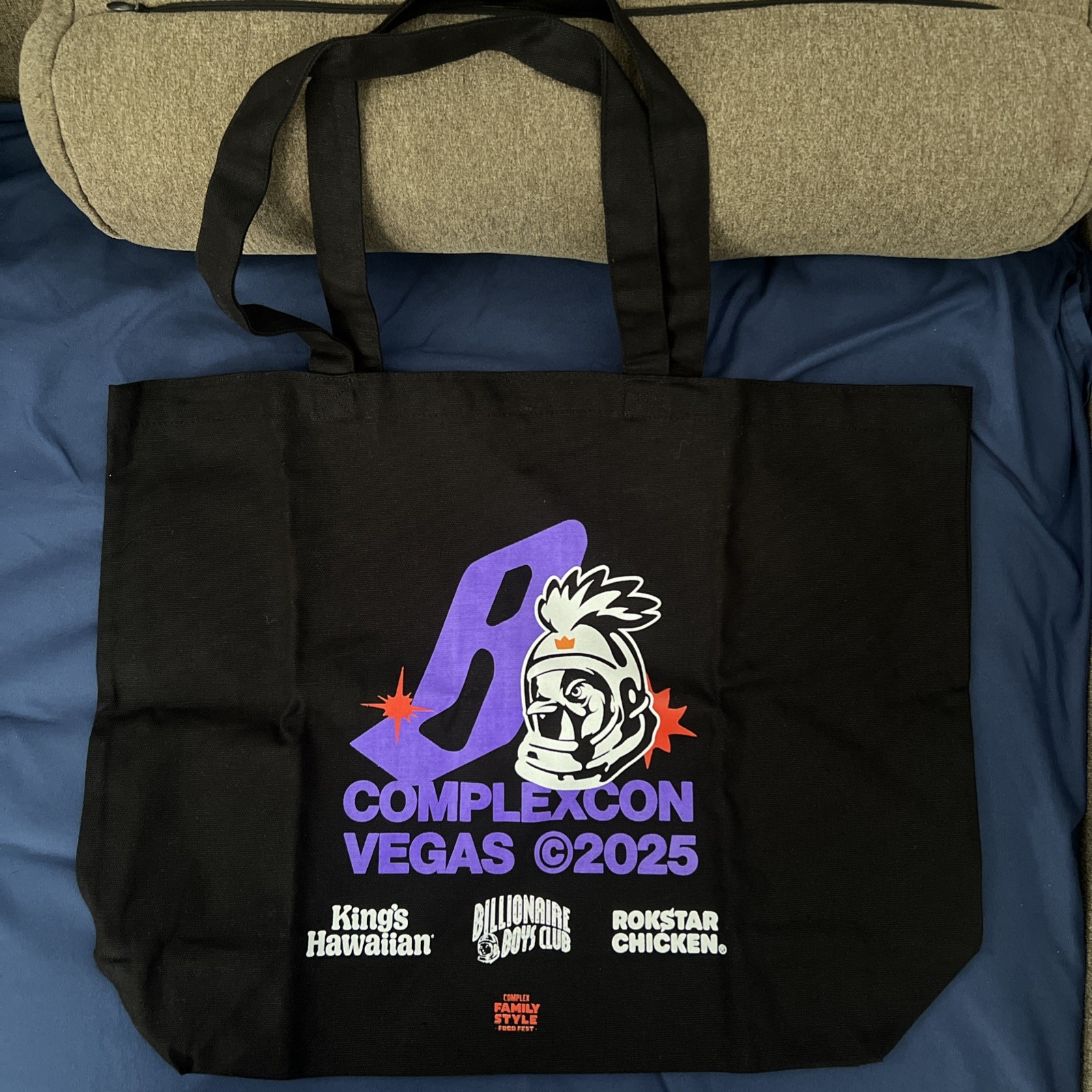 Billionaire Boys Club x Hawaiian Roll x Rokstar Chicken x Complexcon Tote Bag