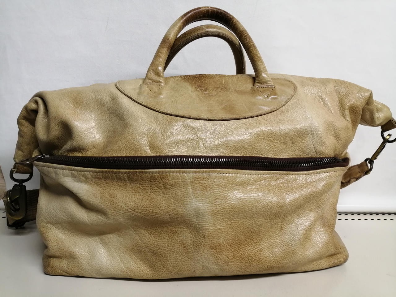2WAY Leather Bag Model Y.BEG JAS M.B.