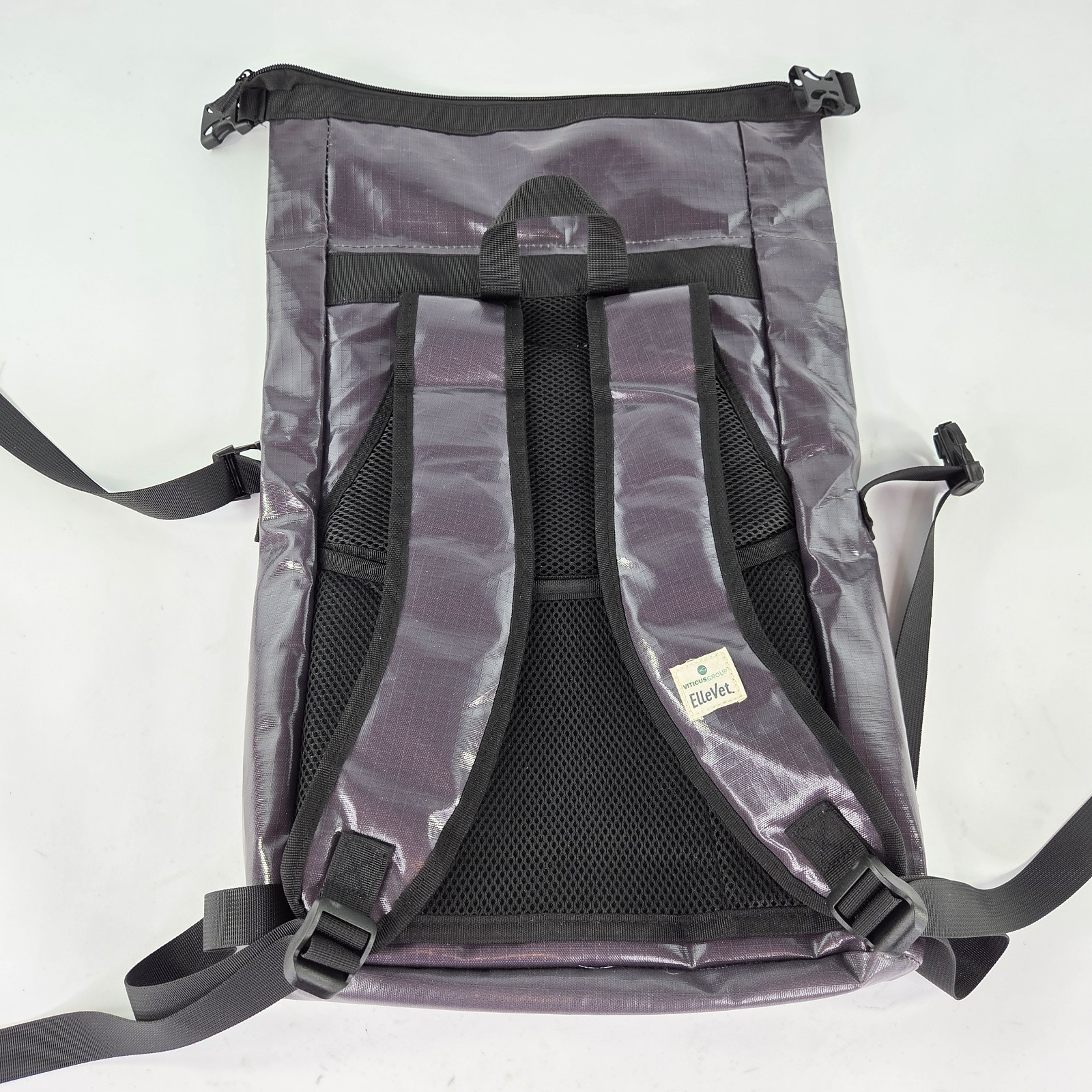 Ellevet Backpack Rucksack Gray 5 ​​gallons Roll-Top hiking travel sports Bags
