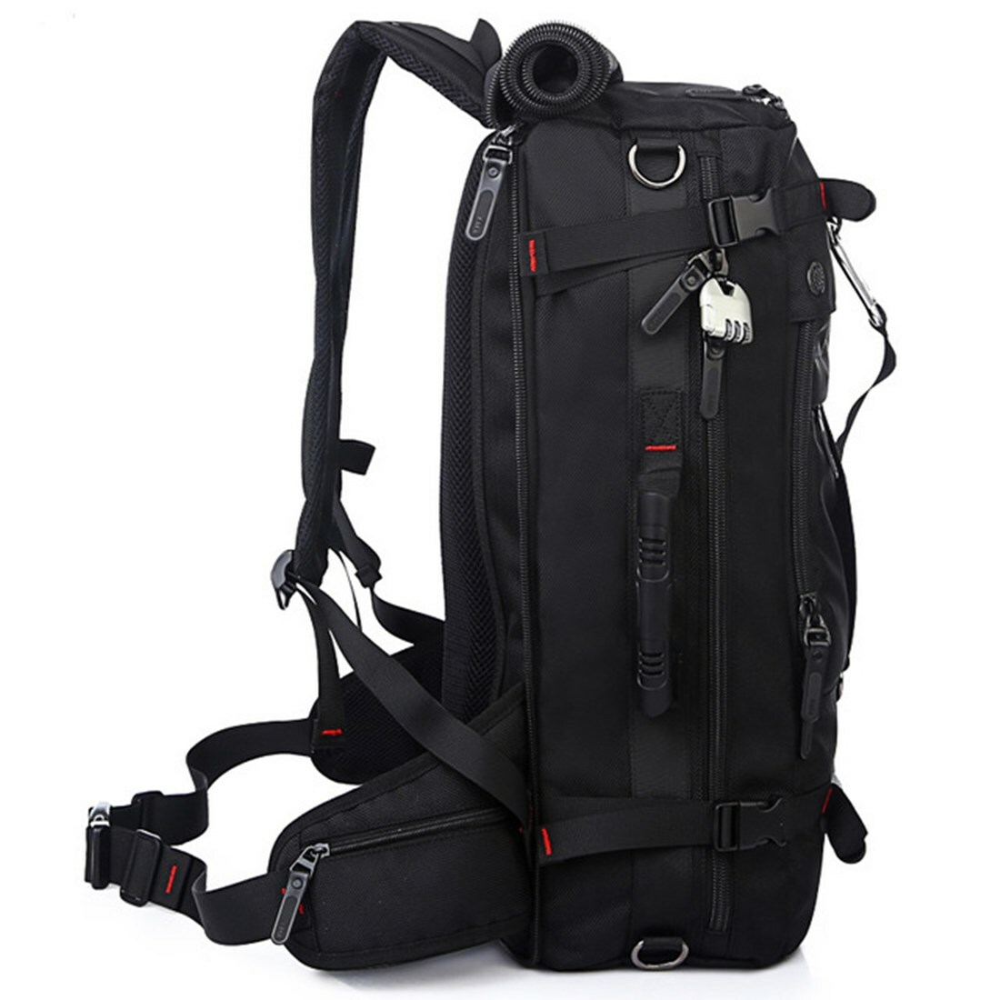 Multifunctional 40L Men Backpack Travel Bag Large Capacity Versatile Travel Bag