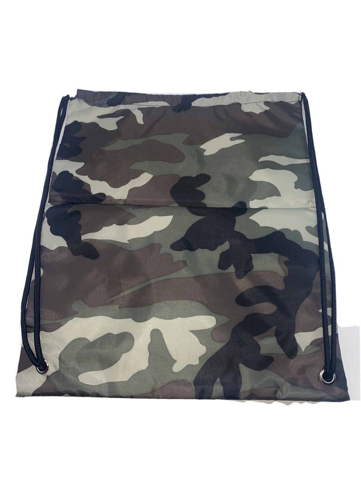 Thirty one Backpack 31 Pouch Bag Drawstring Green Camo Cinch Sac Mono “Dacyn”