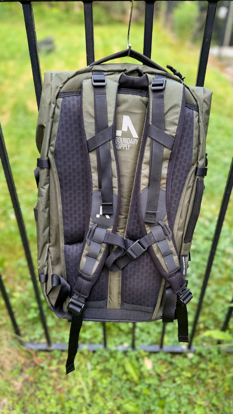 Boundary Supply Errant Pro X-PAC Olive With Divider Floor Excellent Condition